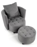 Фото  комплект halmar hampton (кресло для отдыха + подставка для ног) производитель Halmar 