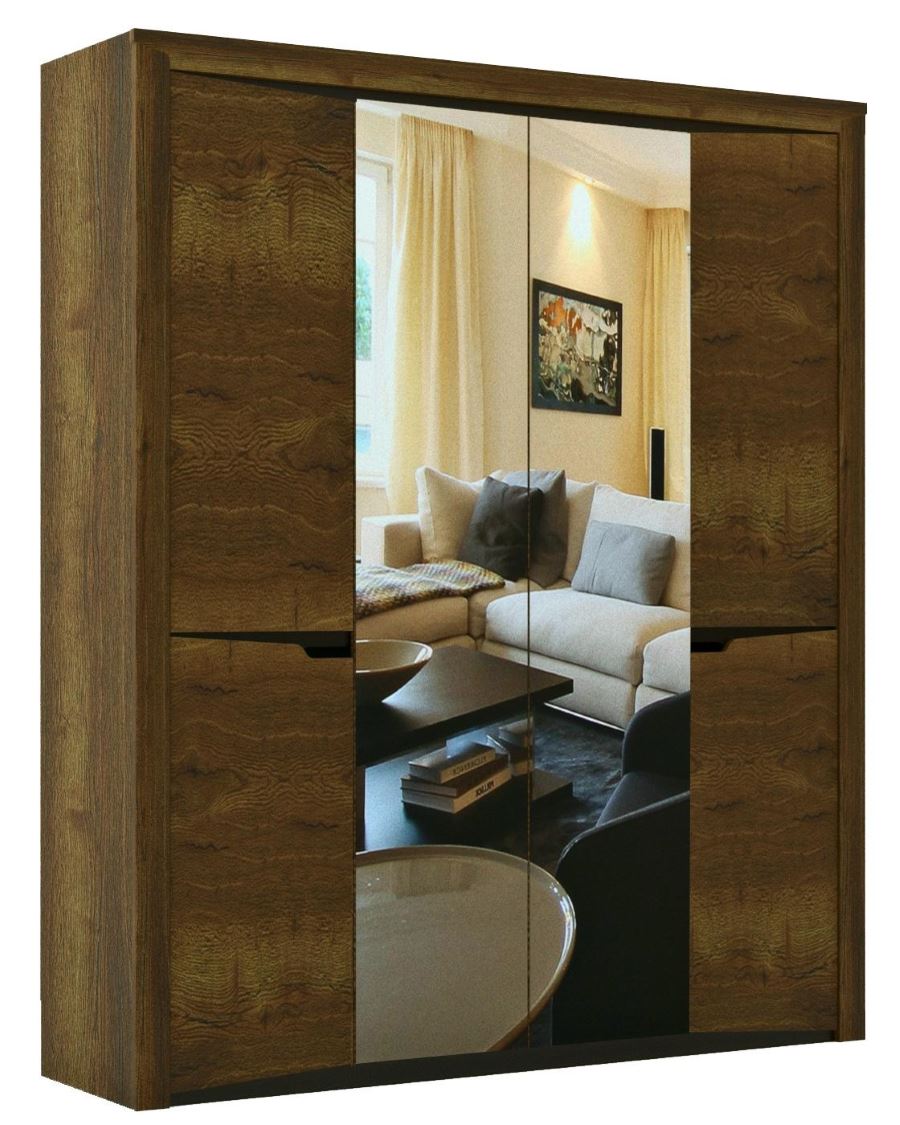 Фото Шкаф Гарда (197) четырехдверный от производителя СБК в Евпатории по цене 31&nbsp;190 ₽