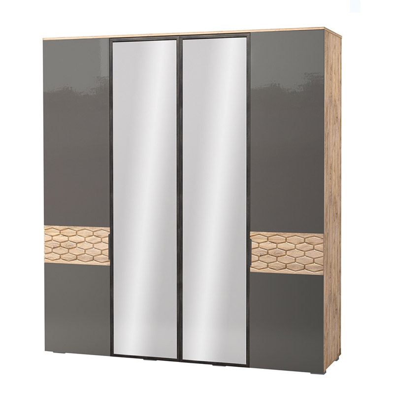 Фото Шкаф Дели 79 (199) четырехдверный от производителя Яна в Евпатории по цене 82 830 ₽