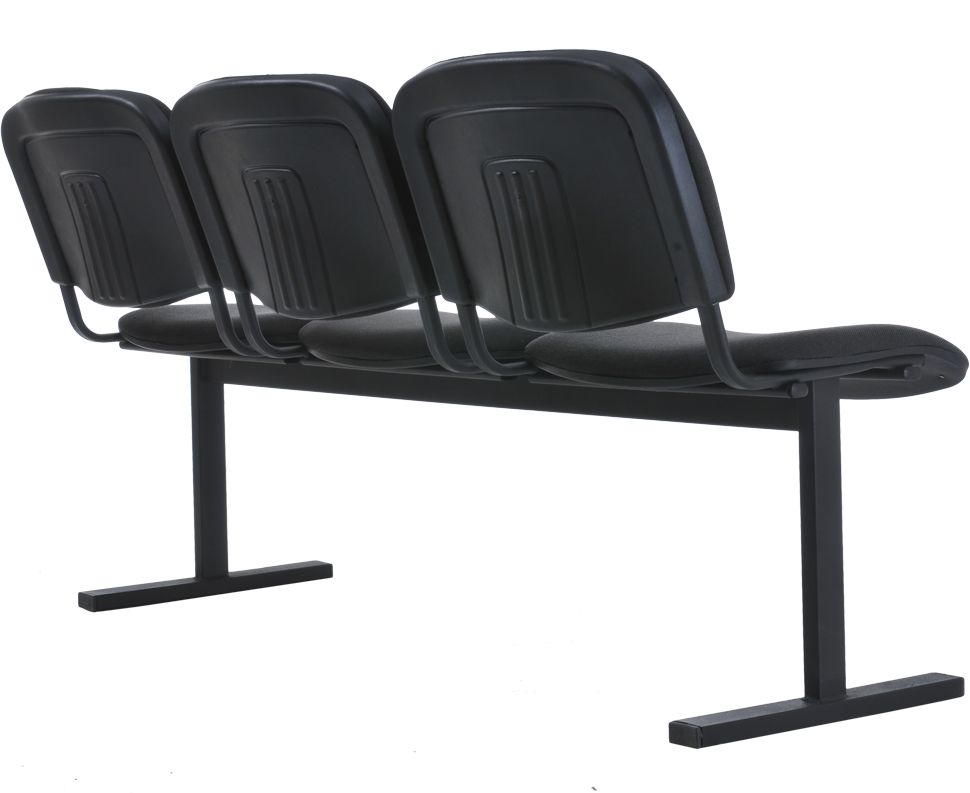 Фото Секция кресел Изо 3-х местная (на раме) от производителя Фабрикант в Евпатории по цене 10 090 ₽