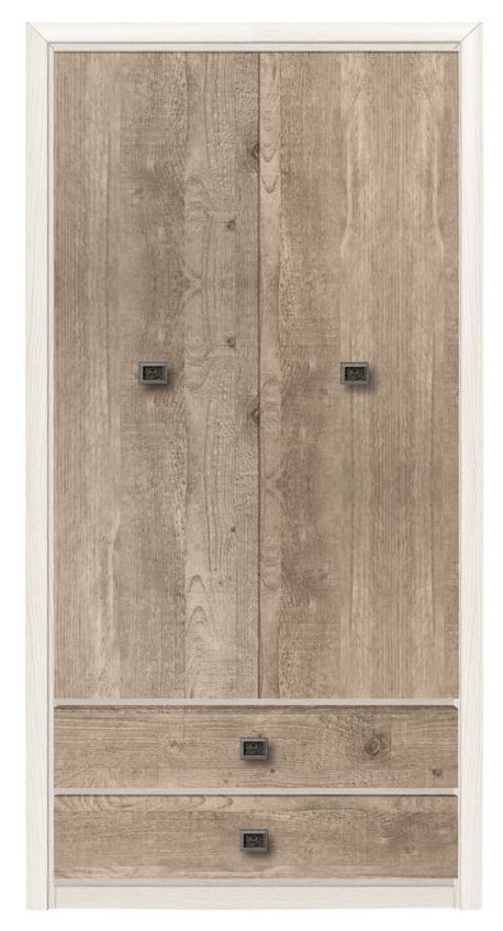 Фото Шкаф Коен SZF2D2S (104) двухдверный от производителя Black Red White (БРВ) в Евпатории по цене 28&nbsp;400 ₽