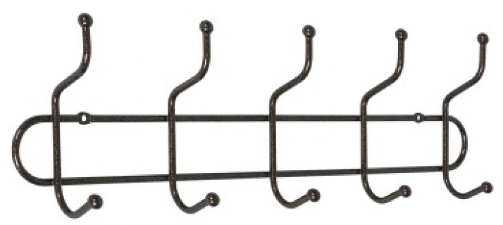 Фото Вешалка настенная Дружба 5 от производителя Завод металлических изделий в Евпатории по цене 290 ₽