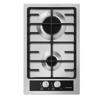 Варочная поверхность газовая 2-х комф. MGHS 32 71 (320х520) (Материал Металл/Стекло , Цвет Маталлик/Черный) в Евпатории от производителя 