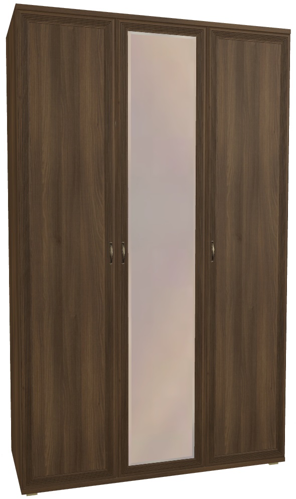 Фото Шкаф Карина ШК-1001 (135) трехдверный от производителя Лером в Евпатории по цене 41&nbsp;000 ₽