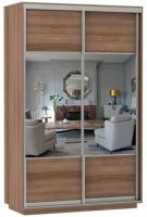 Шкаф-купе Экспресс Дуо Комби (1,2х0,6х2,2 - 2 двери) в интернет магазине Планета Комфорта Фото shkaf-kupe-v-prikhozhuyu шкаф-купе экспресс дуо комби (1,2х0,6х2,2 - 2 двери) производитель Мебельная компания Е1