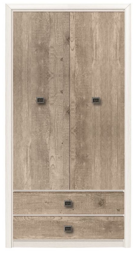 Фото Шкаф Коен REG2D2S (104) двухдверный от производителя Black Red White (БРВ) в Евпатории по цене 29 890 ₽