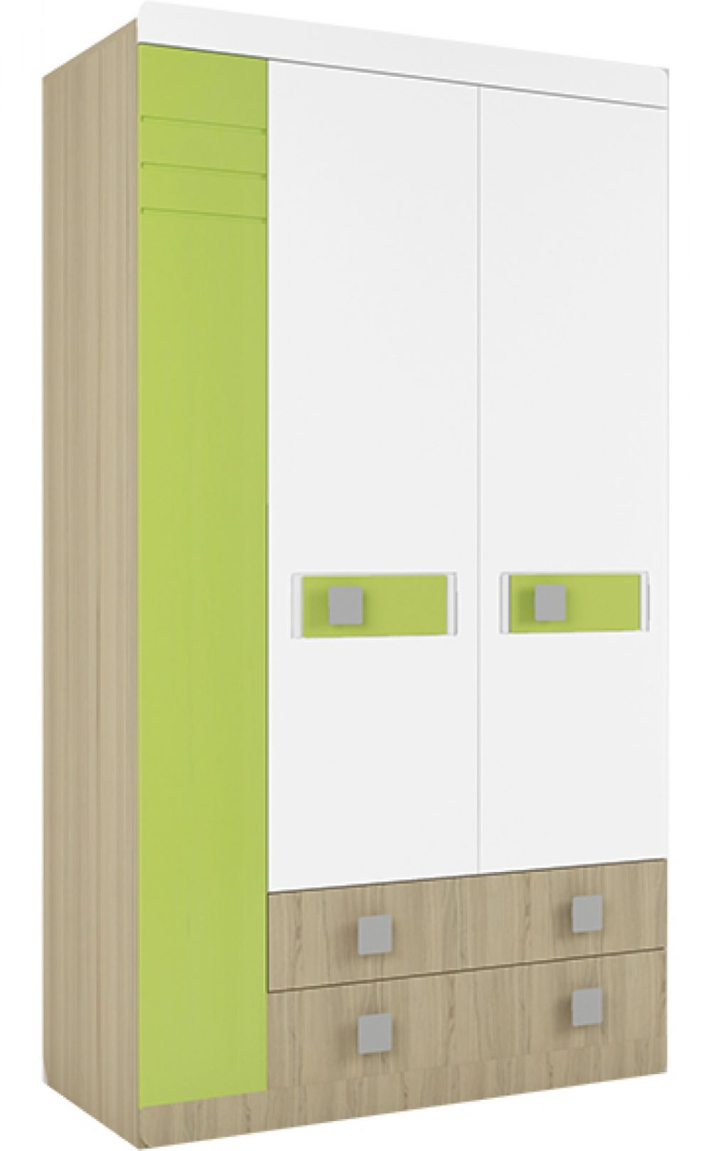 Фото Шкаф Стиль 25 (115) трехдверный от производителя Аквилон в Евпатории по цене 46&nbsp;610 ₽