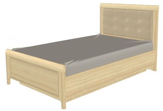 Фото Кровать односпальная Карина КР-1031 (СМ 120х200) с подъемным механизмом от производителя Лером в Евпатории по цене 40 130 ₽