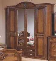 Фото  шкаф клеопатра (206) четырехдверный производитель Алина мебель