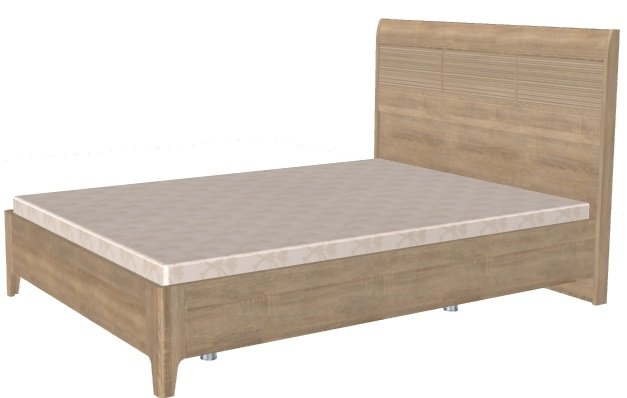 Фото Кровать двуспальная Мелисса КР-2862 (СМ 140х200) с ламельным основанием от производителя Лером в Евпатории по цене 32 670 ₽