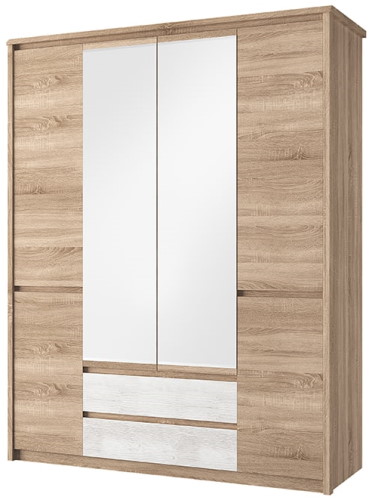 Фото Шкаф 6DG2S Z Сомма (Somma) (167) четырехдверный от производителя Анрэкс в Евпатории по цене 48 820 ₽