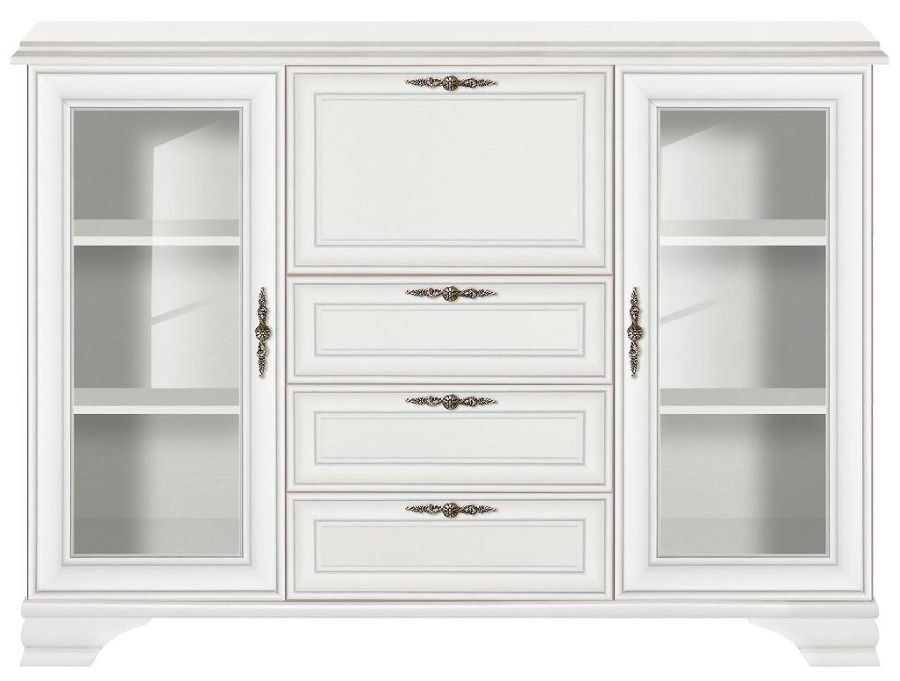 Фото Тумба Kentaki S320-KOM2W3S1B от производителя Black Red White (БРВ) в Евпатории по цене 42&nbsp;960 ₽