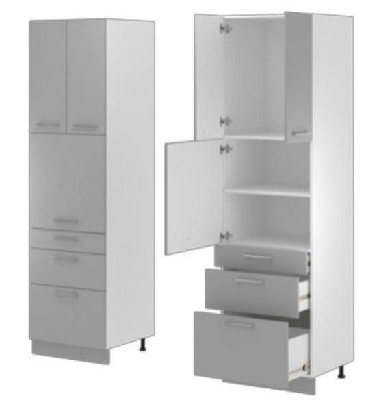 Фото Кухня Аляска пенал ПСВ-63 от производителя Леко в Евпатории по цене 19&nbsp;090 ₽