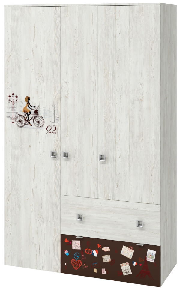 Фото Шкаф Поло (129) трехдверный от производителя Регина в Евпатории по цене 19 560 ₽