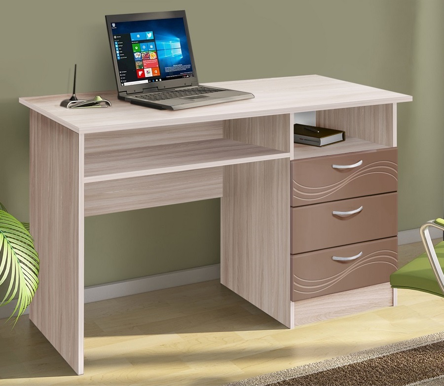 Фото Стол письменный Бриз МДФ от производителя Диал в Евпатории по цене 5&nbsp;440 ₽