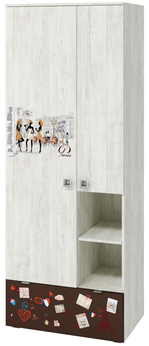 Фото Шкаф Поло (80) двухдверный от производителя Регина в Евпатории по цене 12 960 ₽