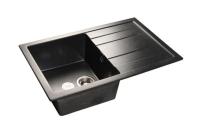 Мойка Granfest GF-Q780L (ГР 780х500хh205) (шир.ящ.min 600) (Цвет мойки черный) в Евпатории от производителя в интернет магазине Планета Комфорта Мойка Granfest GF-Q780L (ГР 780х500хh205) (шир.ящ.min 600) (Цвет мойки черный) в Евпатории от производителя