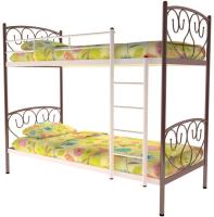 Фото mebel-dlya-khostelov кровать двухъярусная злата (см 80х200) трубка металл производитель Милсон
