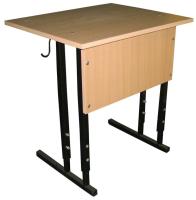 Фото mebel-dlya-shkol парта одноместная школьник-5рп производитель Металл-Конструкция