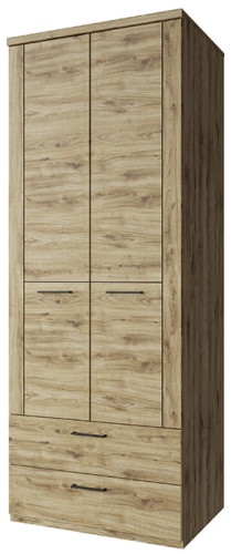 Фото Шкаф 2DG2S Дорсет (Doorset) (80) двухдверный от производителя Анрэкс в Евпатории по цене 25 870 ₽