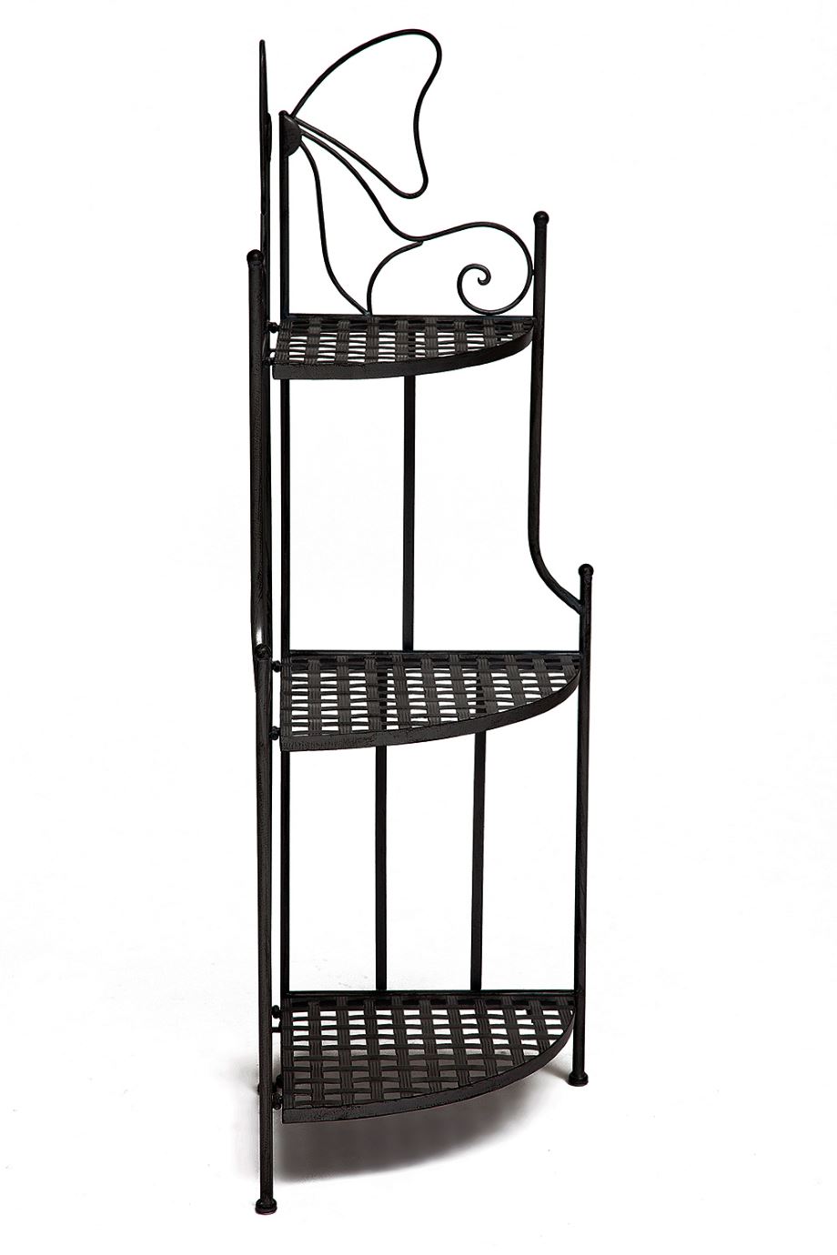 Фото Этажерка кованая угловая 003  от производителя Tetchair в Евпатории по цене 7&nbsp;820 ₽