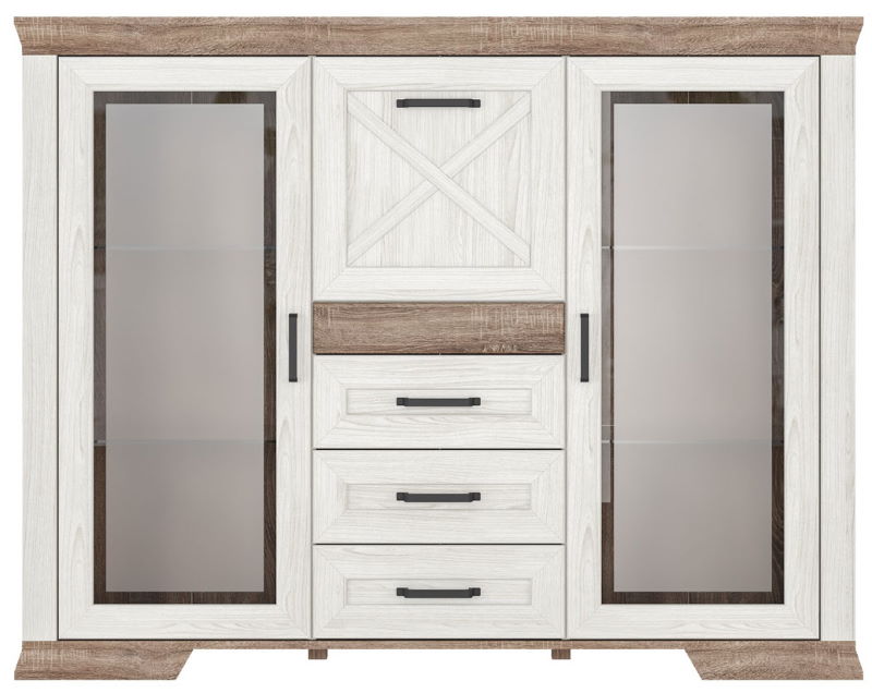 Фото Тумба Marselle KOM2W3S1K от производителя Black Red White (БРВ) в Евпатории по цене 44 750 ₽