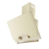 Вытяжка наклонная Retro Quadr 60 (600х470хh775(995)) (Материал Металл/Стекло , Цвет Черный/Черный) в Евпатории от производителя 