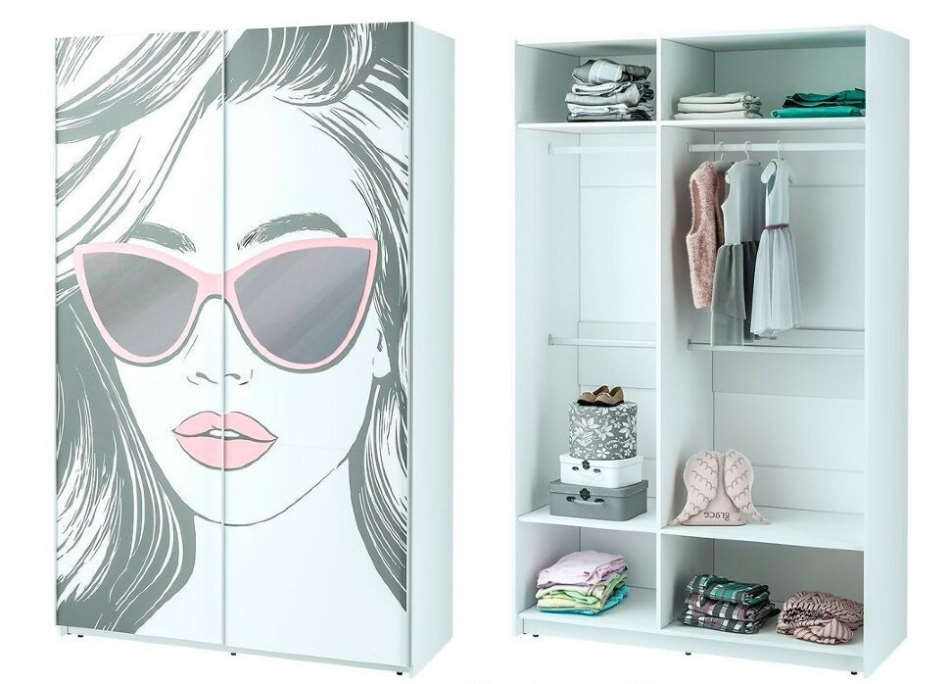 Фото Шкаф-купе Мемори ШКК-01 (2 двери) от производителя Мебелони в Евпатории по цене 47 930 ₽