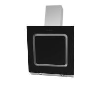 Вытяжка наклонная Avon 60 (596х457хh908(1158)) (Материал Металл/Стекло , Цвет Металлик/Черный) в Евпатории от производителя 