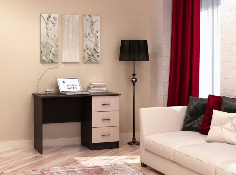 Фото Стол компьютерный ПКС-3 от производителя ПАМИР в Евпатории по цене 5 460 ₽