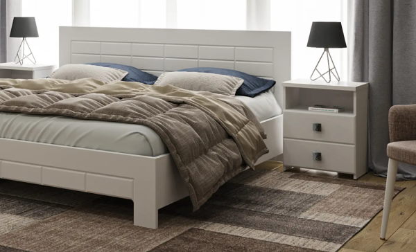 Фото Тумба прикроватная Изабель ИЗ-58К от производителя Компасс в Евпатории по цене 6&nbsp;850 ₽