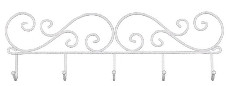 Фото Вешалка настенная Кружева 5 от производителя Завод металлических изделий в Евпатории по цене 300 ₽