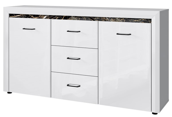 Фото Тумба 2D3S ВайтБлек (WhitBlack) от производителя Анрэкс в Евпатории по цене 28 410 ₽