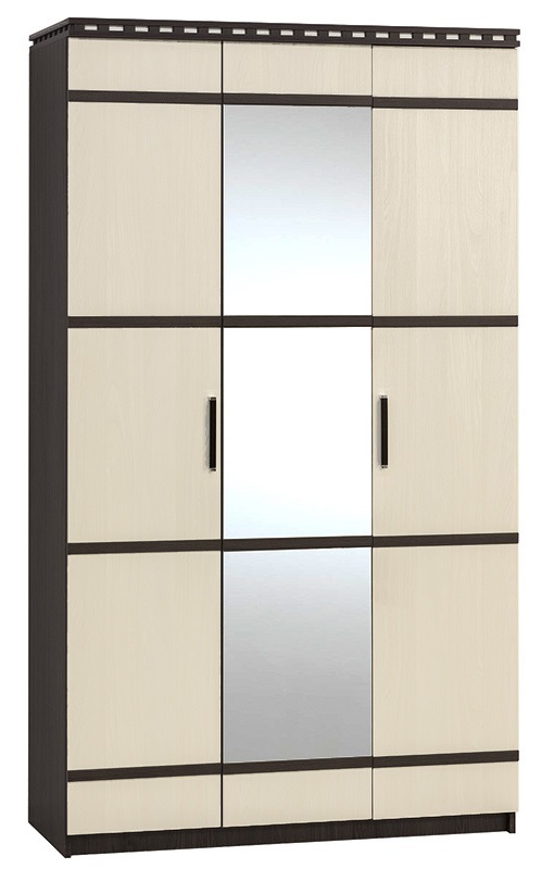 Фото Шкаф Ольга-13 (126) трехдверный  от производителя Фант-мебель в Евпатории по цене 18 040 ₽