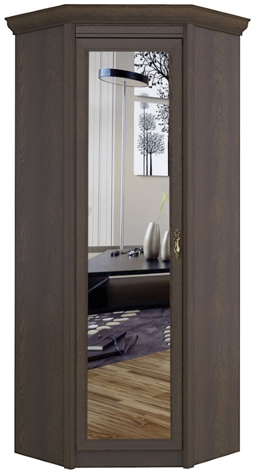 Фото Шкаф Флоренция 641 (87) угловой (с зеркалом) от производителя Яна в Евпатории по цене 38 220 ₽