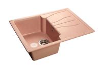 Мойка Granfest GF-S680L (ГР 680х500хh200) (шир.ящ.min 400) (Цвет мойки черный) в Евпатории от производителя 