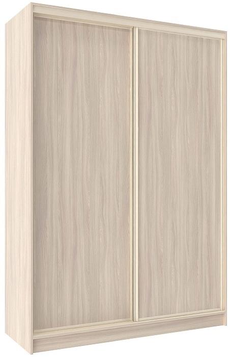 Шкаф-купе 1350 Домашний (2 двери) (Материал дверей:лдсп, цвет дверей:ясень шимо светлый, цвет каркаса:ясень шимо светлый (Глазов) )