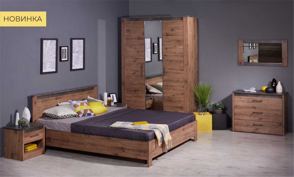 Фото Зеркало навесное Денвер от производителя СБК в Евпатории по цене 5 380 ₽