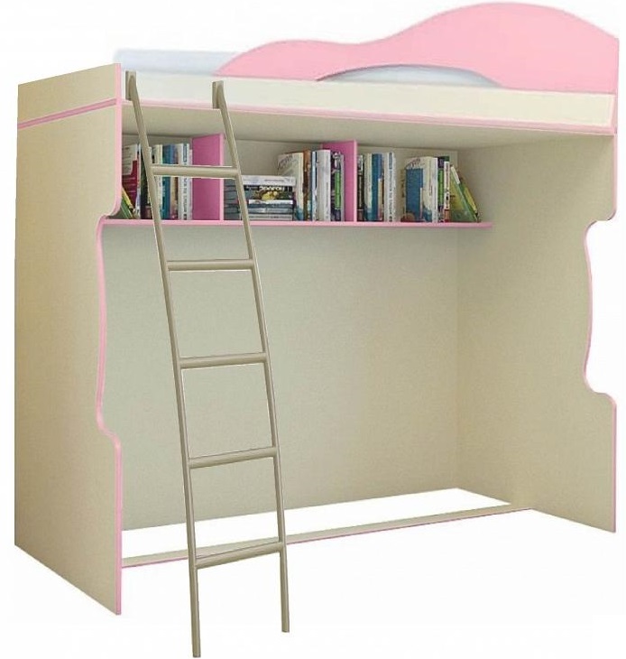 Фото Кровать 2-этаж Радуга (СМ 80х200) от производителя Горизонт в Евпатории по цене 16 380 ₽