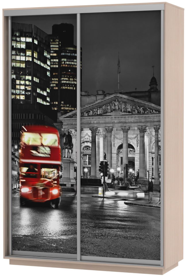 Фото Шкаф-купе Экспресс Хит Фото (2 двери) от производителя Мебельная компания Е1 в Евпатории по цене 22&nbsp;920 ₽