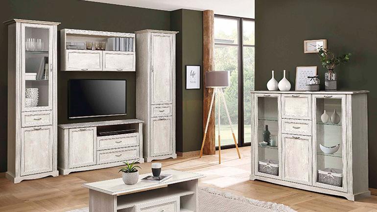 Фото Полка навесная 32.19 Сохо от производителя Олмеко в Евпатории по цене 6 520 ₽