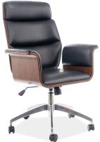 Кресло компьютерное Signal Oregon (Материал обивки: экокожа, цвет обивки: черный (Signal) ) в Евпатории от производителя 