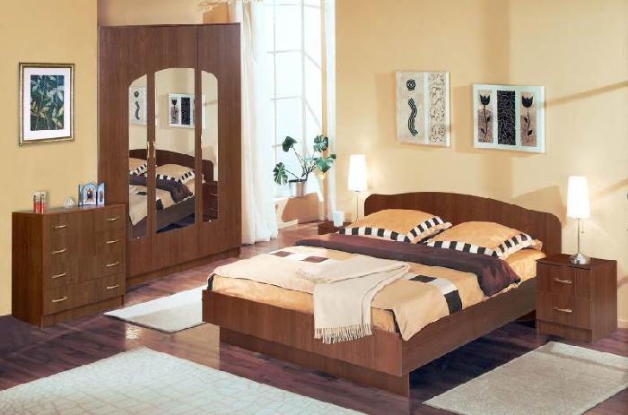 Комод комбинированный Светлана  (орех анкор (Мебель Маркет) )