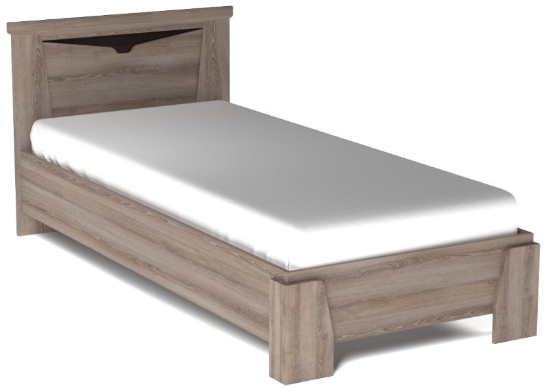 Фото Кровать односпальная Гарда NEW (СМ 90х200) без основания от производителя СБК в Евпатории по цене 6&nbsp;020 ₽