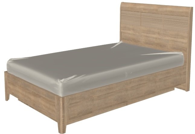 Фото Кровать двуспальная Мелисса КР-1862 (СМ 140х200) с подъемным механизмом от производителя Лером в Евпатории по цене 41 820 ₽