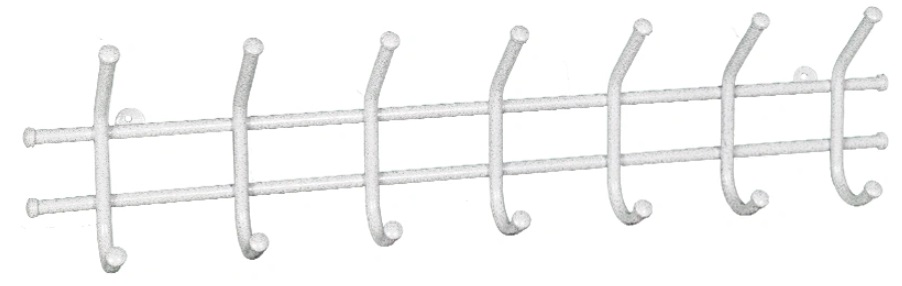 Фото Вешалка настенная Норма 7 от производителя Завод металлических изделий в Евпатории по цене 480 ₽