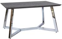 Стол обеденный D-1913 (металл, мдф-черный,  хром (La-alta) ) в Евпатории от производителя 