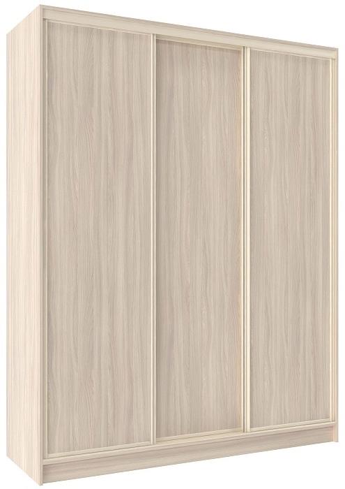 Шкаф-купе 1800 Домашний (3 двери) (Материал дверей:лдсп, цвет дверей:ясень шимо светлый, цвет каркаса:ясень шимо светлый (Глазов) ) Шкаф-купе 1800 Домашний (3 двери) (Материал дверей:лдсп, цвет дверей:ясень шимо светлый, цвет каркаса:ясень шимо светлый (Глазов) )