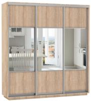 Фото shkaf-kupe-v-prikhozhuyu шкаф-купе экспресс трио комби (2,1х0,6х2,2 - 3 двери) производитель Мебельная компания Е1