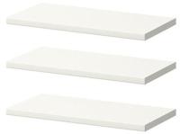 Фото  полки узкие для шкафа 33.02 лючия (3шт.) производитель Олмеко